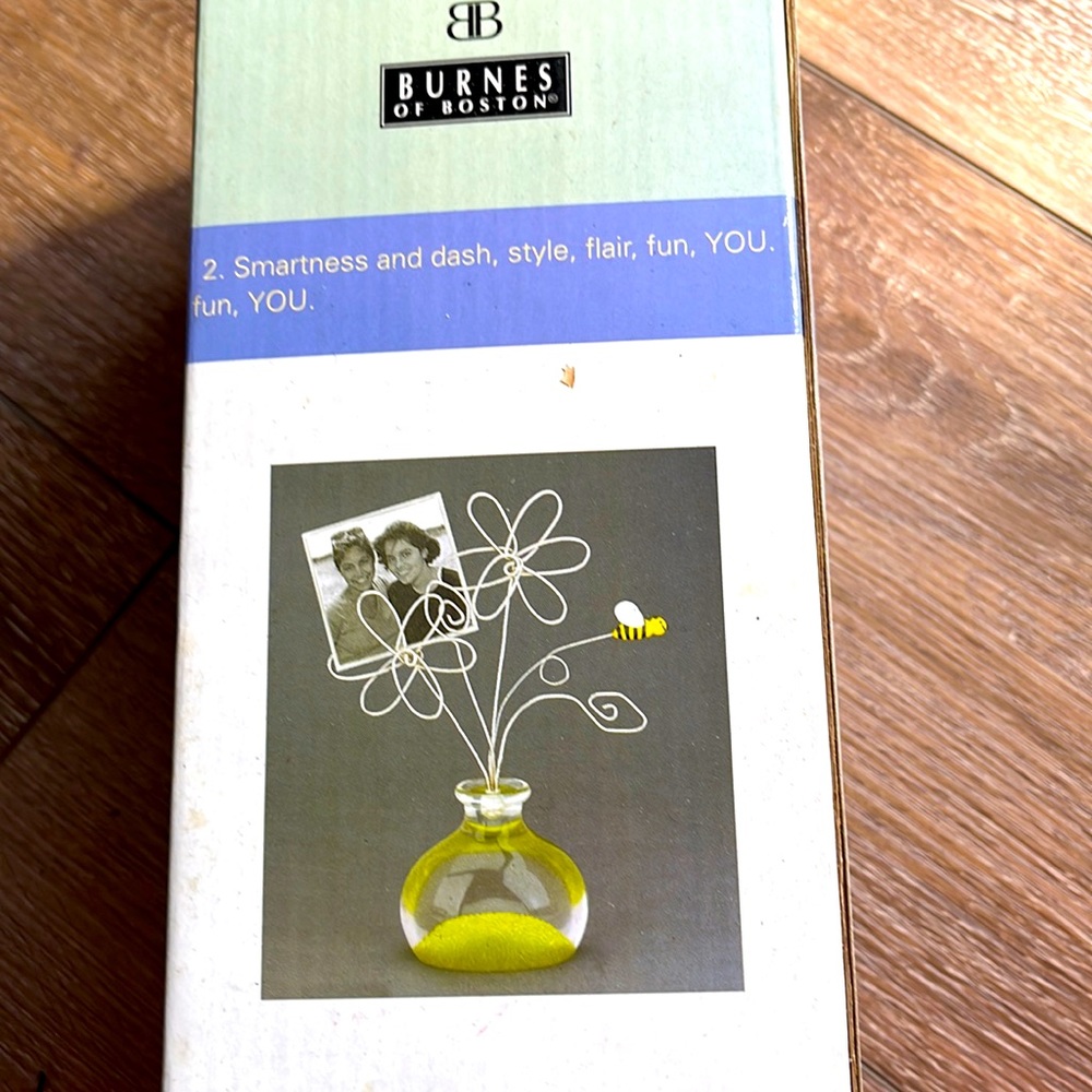 NIB! Burnes of Boston Photo holder